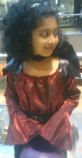 Shailu as vampire princess