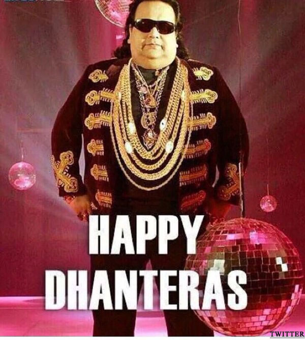 Happy Dhanteras from Bappy Lahiri