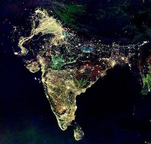 [India at night]