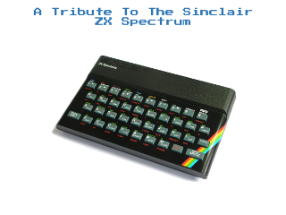 Screenshot of 'A Tribute to the Sinclair ZX Spectrum'